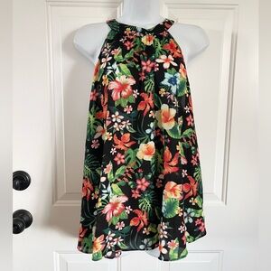 Collective concepts Hawaiian floral blouse XL